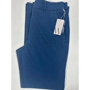 Trouser Worthington High-Rise Petrol Blue
